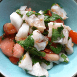 A light lunch or an exotic appetizer - Simple Ceviche!