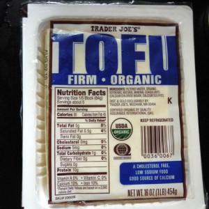 Tofu Package (Trader Joe's)